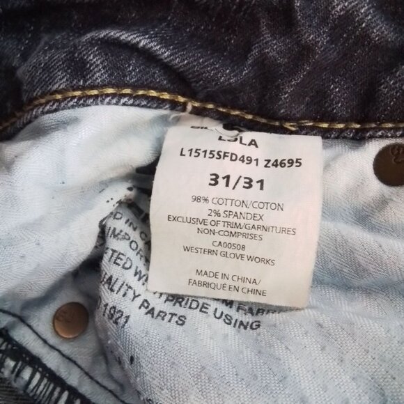 Silver Jeans Lola‎ Mid Rise Stretch Boot Cut 31x31-  N233 - Picture 8 of 8